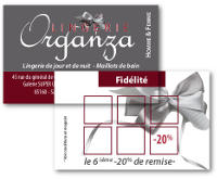 Carte fidélite_Organza Lingerie-85160-
